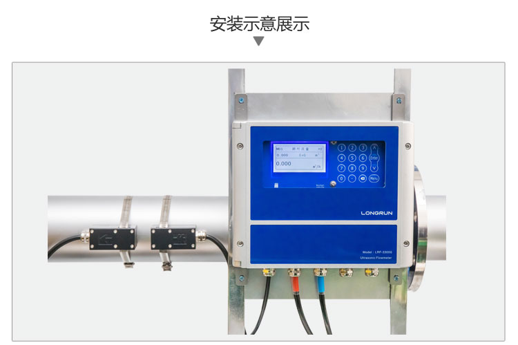0.5級外夾式安裝示意